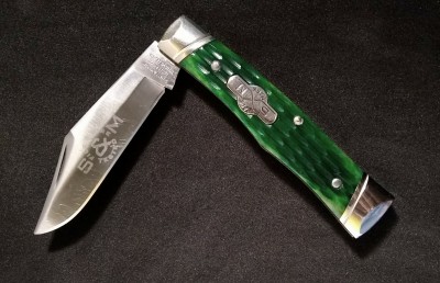S&amp;M green gunstock jack