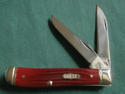 2010-2013 Case SELECT 6207W SS Brick Red Jigged Bone
