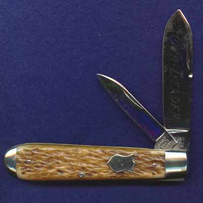 622062 4" Regular Jack. Etched, "OUR LEADER".