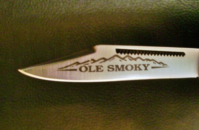 Camillus 72 '89-Close Ole Smoky SMKW - Blade Etch.JPG