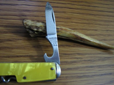 This five line version of the Cut. tang stamp is courtesy of Welderbob
