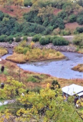 Going down to an old Russian fishing village in Ninilchik.