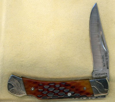 LB-5 with jigged honey bone handles