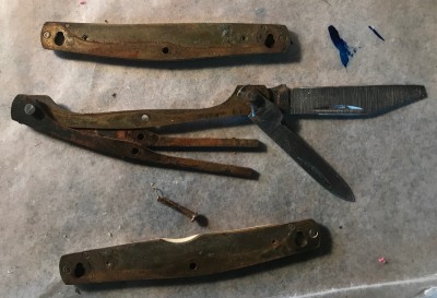 All taken apart