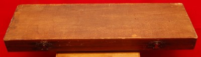 The utilitarian bottom of the authentic box tells it all!
