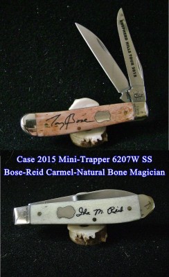 W - Case 2015 Mini-Trapper 6207W SS Bose-Reid Carmel-Natural Bone Magician - Mark & Pile - Labeled.JPG