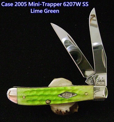 W - Case 2005 Mini-Trapper 6207W SS Lime Green - Labeled.JPG