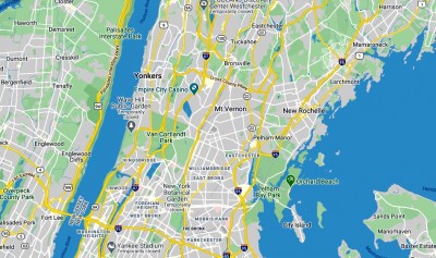 Mount Vernon, N.Y. - Center Of Map
