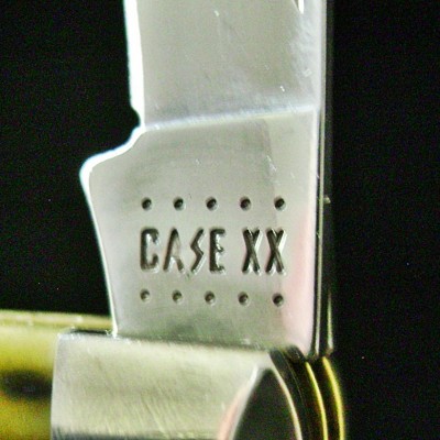 Case 2020 Mini-Trapper 6207 SS Olive Green Jig Bone - 1970 Era - Tang stamp.JPG