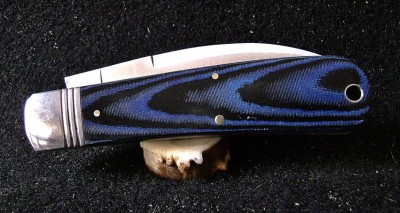 Rough Ryder RR2181 Denim Micarta Work Knife - Pile Closed.JPG