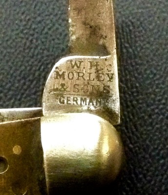 Broken Blade Tang Stamp "A."