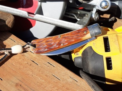 470114 Cyclops Iron Works GEC Viper antique amber SS