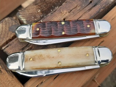 Maher and Grosh $1.50 Razor Steel Trapper  GEC 35 frame