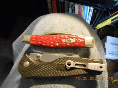 Reprofiled Moose and a well used SOG Flash II