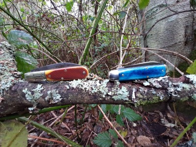 '15 Northfield 77 old tan saw cut -  '17 Tidioute 78 blue camel