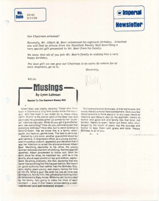 3-11-85 WAG memo re Albert Baer's Birthday.jpg