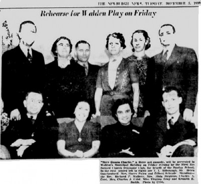 Mr. Gilbert Schrade - Seated, Bottom Right.