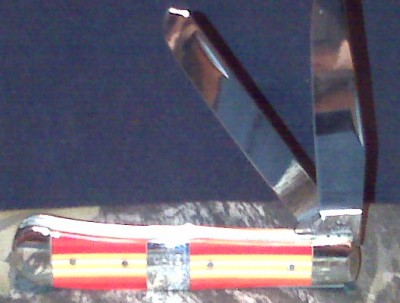 Knifeman79 got one candy striped trapper don know if you still looking but here it is