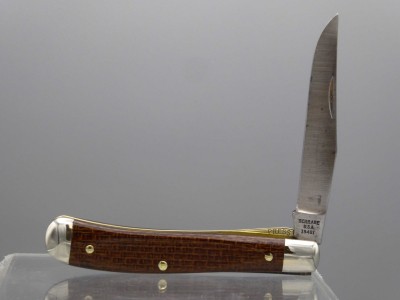 Schrade 194OT with Burlap Micarta
