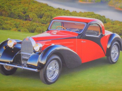 1937 Bugatti 57S Atalante Coupe.