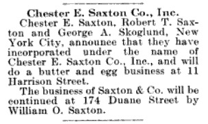 1922 - "The Dairy Record."