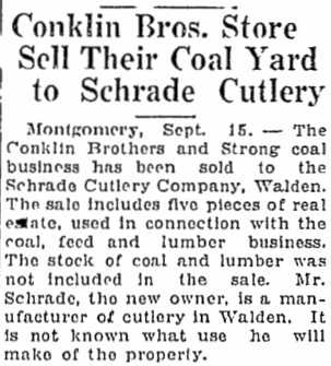 Schrade Cutlery Company.