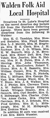 Mrs. S.J. Schrade mentioned.