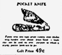 Pocket Knife.
