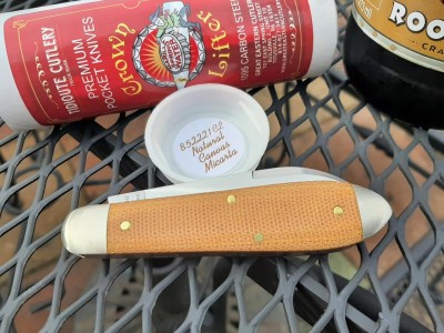 GEC Tidioute #852221 Bullet End Cap Lifter canvas micarta