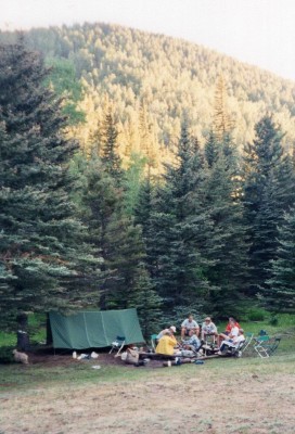 Supper in camp