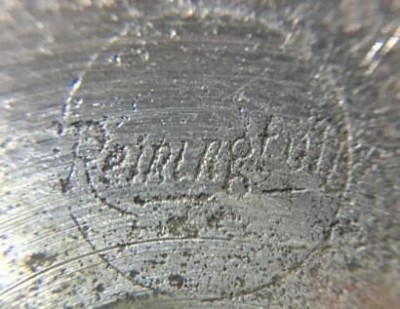1891 Remington 2 hojas - tang stamp logo on hoja grande 8 de 8.JPG