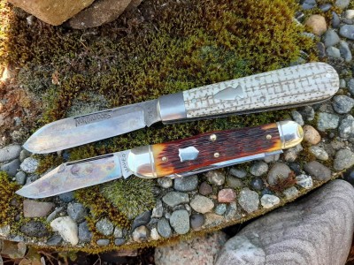 #86 Northwoods Heritage jack - #29 M&amp;G Texas Ranger whittler