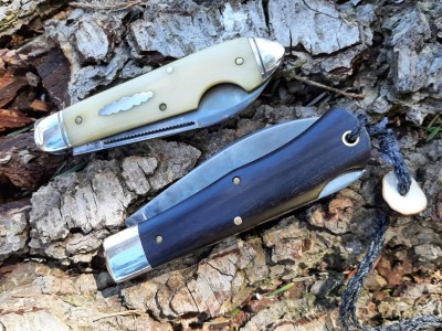 #720113 Ebony wood LB Wharn - #852113 ivory bone Bullet end EZO LL Spear