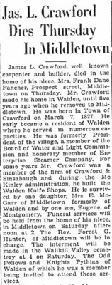 Walden Knife Shops mentioned.<br />Birth year was corrected to 1837.