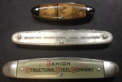 5B - Back. The &quot;Oddballs.&quot; Each Knife Is In The Same Position As In 5A.
