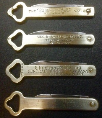Top To Bottom (Tang Stamps)<br />ROBESON<br />THE W &amp; H CO.<br />THE W &amp; H CO.<br />UNKNOWN.