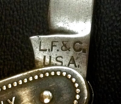 L.F. &amp; C. (LANDERS, FRARY &amp; CLARK) (Main Blade)