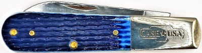 CASE Barlow Blue Jigged Bone Handle