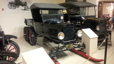 Ford Model T pick up snowmobile
