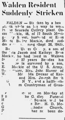 Schrade Cutlery plant mentioned.