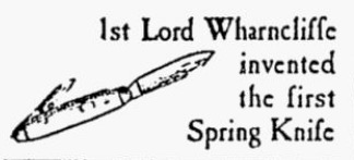 First Lord Wharncliffe mentioned.