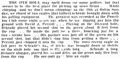 Gilbert Schrade mentioned.