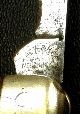 Secondary Blade Tang Stamp.