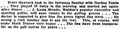 Sports Editorial-J. Louis Schrade mentioned