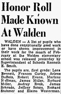 James Schrade mentioned.