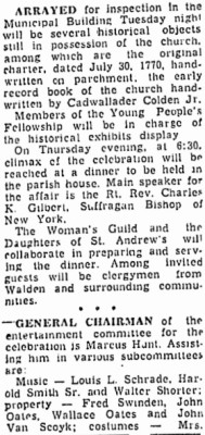 Louis L. Schrade mentioned.