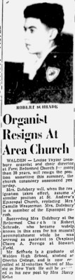 Robert Schrade mentioned.
