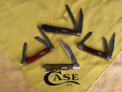 Four EveryDay' Carry Knives.JPG