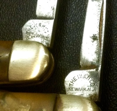 Secondary Blade Tang Stamps-Both Knives.
