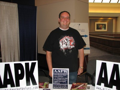 Jhlocomb (Jason) is all smiles after unloading a pile of Boker congress knives on Philco